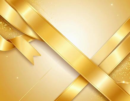 豪華で高級感のあるゴールドメタリック