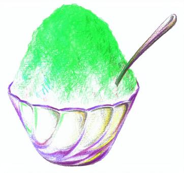 Shaved ice melon, shaved ice, ice, melon, JPG and PNG