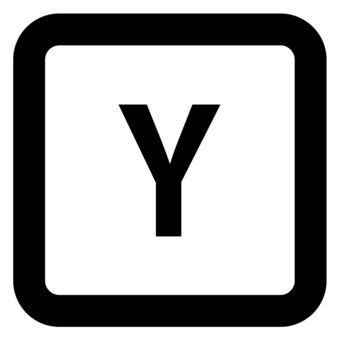 キーボード「Y] パソコン,キーボード,キー,アイコン,yのイラスト素材