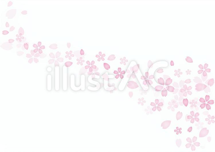 桜の背景素材21 桜,ピンク,花のイラスト素材