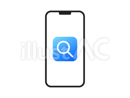 スマホ検索アイコン