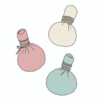 ハーブボール ハーブボール,リラクゼーション,タイ式マッサージ,タイマッサージ,マッサージ,癒し,アロマ,温活,リラックス,ハーバルボールのイラスト素材