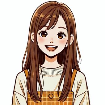 喜んでいる女性