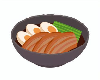煮熟的豬肉配菜, JPG, PNG 和 AI 煮熟的豬肉配菜, 角煮, 豬肉, 小菜, JPG, PNG 和 AI