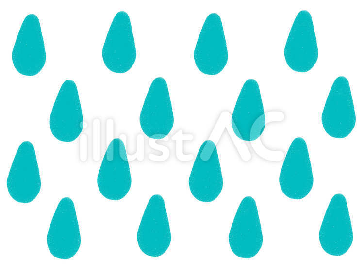 クレヨン風　雨の背景パターンイラスト素材 雨,背景,壁紙のイラスト素材