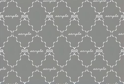 サンプルのリボンフレームウォーターマーク サンプル,ウォーターマーク,文字,英語,フィルター,リボン,ダイヤ,フレーム,シームレス,格子のイラスト素材