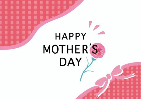 Mother's day carnation and headline frame, JPG, PNG and AI Mother's day carnation and headline frame, mother's day, carnation, flower, JPG, PNG and AI