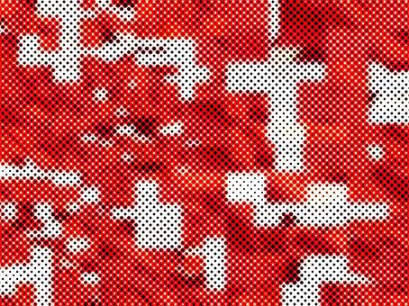赤オレンジ黒のハーフトーンの壁紙素材画像 赤オレンジ黒のハーフトーンの壁紙素材画像 ハーフトーン,ドット,柄,赤色,オレンジ色,黒色,白色,背景,壁紙,スクリーントーンのイラスト素材