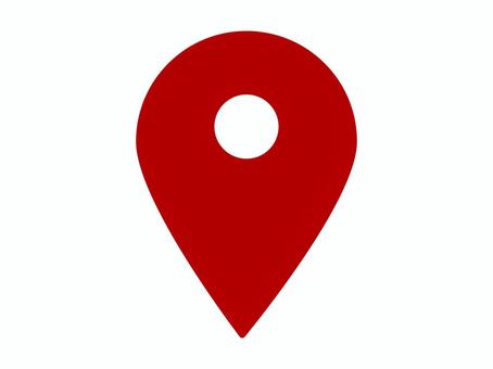 赤いマップピンアイコン マップ,ピン,位置情報,現在地,目的地,ナビ,アイコン,赤,マーカー,地図のイラスト素材