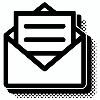 Illustration, mail icon, email, letter, 