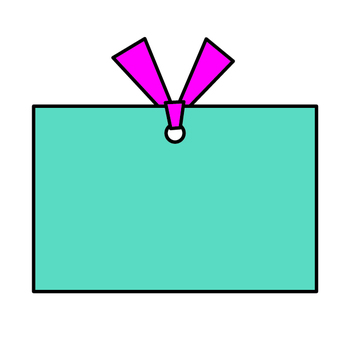 フレーム frame,フレーム,紐,ひも,リボン,りぼん,四角,四角形,わく,枠のイラスト素材