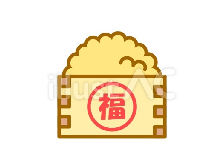 豆まき　福 節分,豆まき,豆のイラスト素材