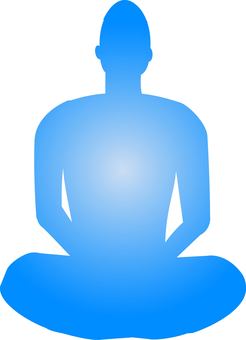 座禅 座禅,シルエット,呼吸法,ヨガ,あぐら,禅,鍛錬,修行,仏教,禅宗のイラスト素材