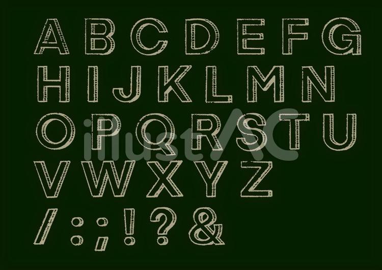 Free Vectors | Chalk alphabet