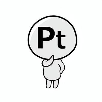 Illustration, platinum, element, metal, 