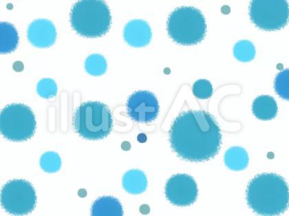 「水彩ドット」柄の素材_01