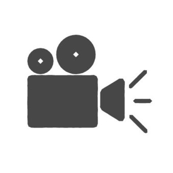 Illustration, movies, projector, icon, 