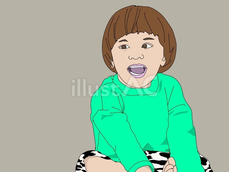 笑顔男の子2 男の子,子供,笑顔のイラスト素材