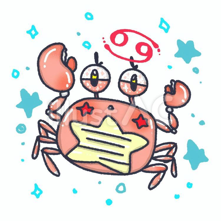 蟹座イラスト No 無料イラストなら イラストac