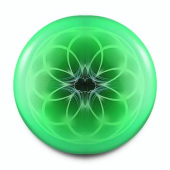 グリーンの球体のアイコン素材画像 球体,緑色,グリーン,ガラス玉,イメージ,アイコン,テクスチャ,宝石,硝子,玉のイラスト素材