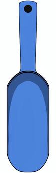 園芸用スコップ_trowel 道具,園芸用,スコップ,小型,掬うのイラスト素材