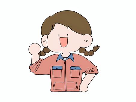 Illustration, work with, girl, female, 