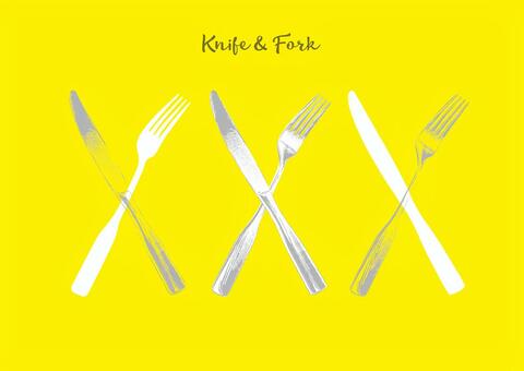 Knives and forks, , JPG and PNG