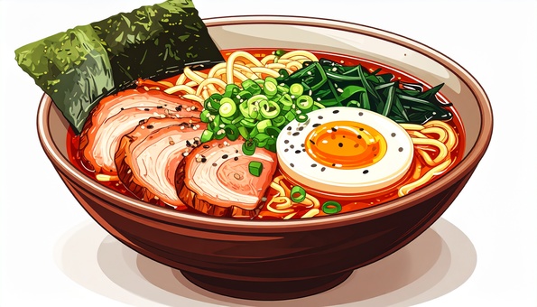 海苔入り醤油ラーメン