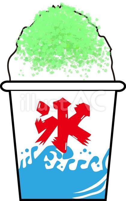 かき氷アイコン メロン2