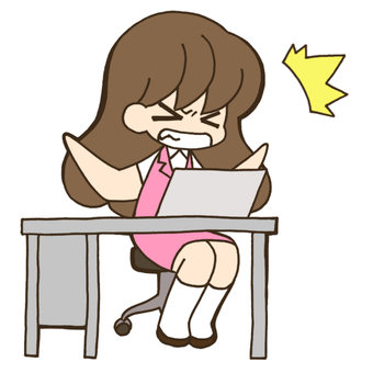 Illustration, ol, work, shock, 