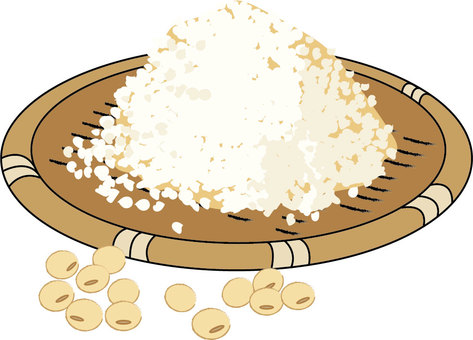 Illustration, окара, соя, соевые продукты, 