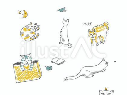 ポージングねこ3
