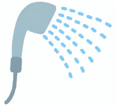 シャワー シャワー,お風呂,洗い場,水,生活,室内,プール,ジムのイラスト素材
