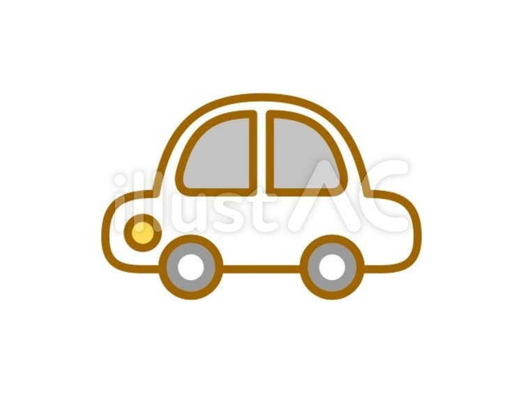 自動車　白 自動車,乗り物,ドライブのイラスト素材