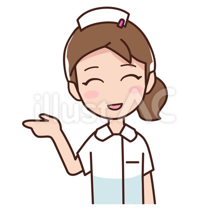 表情豊かな看護師_笑顔