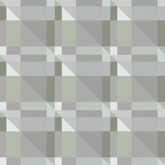 幾何学チェックのシームレスパターン・灰系