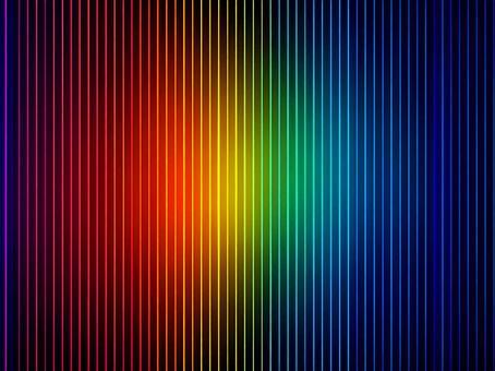 カラフルなラインと光 背景,グラデーション,虹色,カラフル,ストライプ,ライン,直線,発光,ネオン,きらめきのイラスト素材