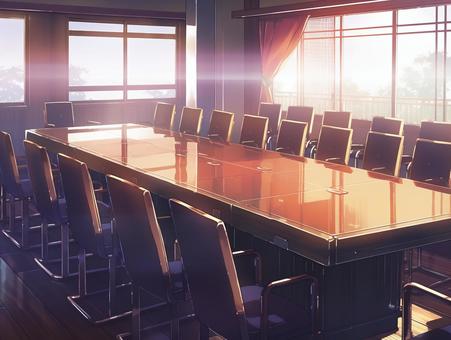 Illustration, conference room, business, work, 