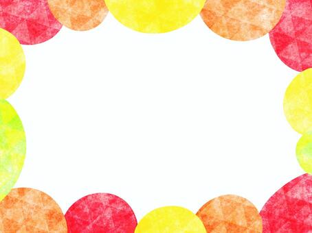 Colorful ball warm color system, message card, colorful, wallpaper, JPG, PNG and AI