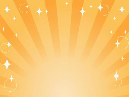 キラキラ・サンバーストの背景01