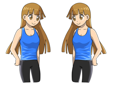 Sports girls, people, girl, female, JPG and PNG