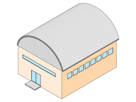 街並みシリーズ 体育館 体育館,かわいい,デフォルメ,学校,建物,アイソメトリック,アイソメ,街並み,アイコン,挿絵のイラスト素材