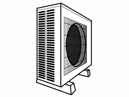 室外機 室外機,室外,屋外,エアコン,クーラー,空調,冷房,暖房,電気,省エネのイラスト素材