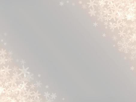 雪の結晶のフレーム 雪の結晶のフレーム フレーム,枠,オレンジ,暖色,背景,雪,グラデーション,雪の結晶,キラキラ,冬のイラスト素材