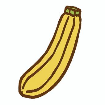 Illustration, zucchini, yellow, vegetables, 