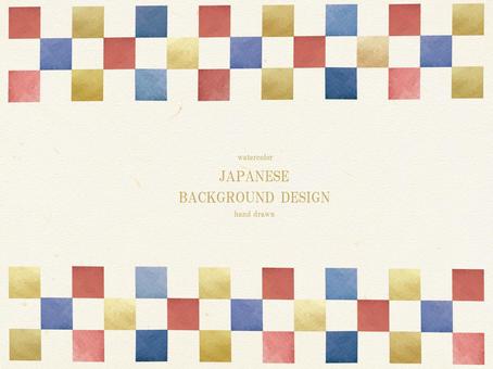 Colorful checkered pattern Japanese background 220, JPG, PNG and AI Colorful checkered pattern Japanese background 220, , JPG, PNG and AI