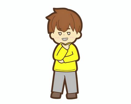 一個笑容不好的男孩, JPG 和 PNG 一個笑容不好的男孩, 笑臉, 甜心, 男子, JPG 和 PNG