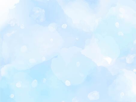水彩でにじんだ背景2６ 水彩,背景,冬,ブルー,雪,にじみ,カラフル,かわいい,おしゃれ,ベクターのイラスト素材