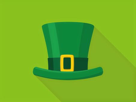 緑色の帽子 帽子,緑色,おしゃれ,小物,1個,イラスト,素材のイラスト素材