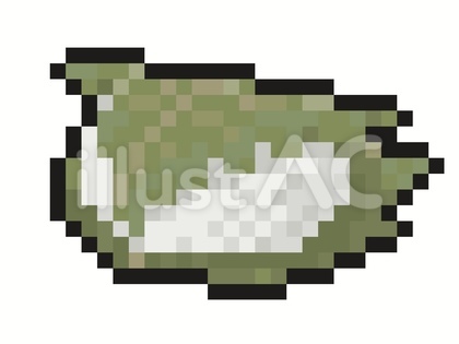 柏餅のドット絵